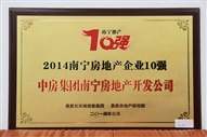 A2、2014南寧房地產(chǎn)企業(yè)10強(qiáng)